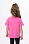 Girl's Printed Crew Neck Short Sleeve T-Shirt - 5