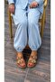 Bonnie Genuine Leather Slippers Tan Suede - 3