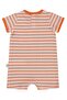 Striped 6-18 Months Jumpsuit - Orange - 2