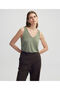 Contrast Spiral String T-Shirt