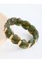 Green Beaded Modern Bracelet