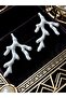 White Bijouterie Earrings - 3