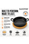 Cast Iron Mini Round Skillet with Wooden Sizzler Plate, 18cm - Perfect for Sizzling and Grilling - 7