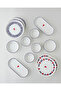 Amora Ceramic Breakfast Set 14 Pieces for 6 People Navy Blue-Red - 2