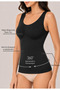 Women's Strappy Athlete Seamless Corset – Body-Hugging, Flexible and Comfortable Everyday Undergarment - Black 1180 - 3