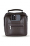 4605 100% Genuine Leather Men's Handbag Crossbody Bag Brown - 3