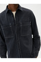 Washed Shirt Long Sleeve Classic Collar Pocket Detailed - 5