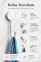Adhesive Chrome Single Hook Hanger, Towel Holder, Whether You Paste or Mount... Stop Drilling!! ! - 7