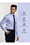 The Non-Iron Stripes – Blue Striped Dress Shirt with Sharp Definition, Comfort Fit - 3