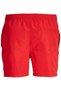 Jack&Jones 12225961 Jpstfiji Jjswi̇m Soli̇d Ly Sn Men's Swimming Shorts Red - 2