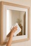 5-Pack White Glass Cloth |   Non-Marking Microfiber Cleaning Cloth for Glass, Mirrors, and Polished Surfaces |   Chemical-Free Cleaning - 3