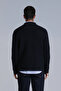 Navy Blue Solid Men's Cardigan - 6