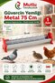 Pigeon Feeder 75 cm Metal Feeder 1 Piece - 7