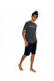 U.S. Polo Assn. Men's Bottom Top Pajama Shorts Set - 3