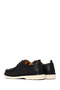 Men's Black Lace-Up Leather Casual Shoes 26Sfd6976Ft - 6