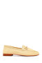 Women's Yellow Buckle Leather Loafer 26Pfd552618