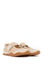 Women's Gold Banded Sports Ballerinas 26Pfe457014 - 2