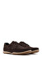 Men's Brown Lace-Up Nubuck Leather Casual Shoes 25Sfd7101V3 - 2