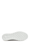 Women's White Lace-Up Sports Shoes, Leather Sneaker 26Pfd500418 - 5