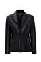 Helen Women's Black Leather Jacket 25Wge56101M - 3
