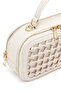 Women's Cream Knitted Crossbody Bag 26Sbd281829 - 8