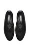 Women's Black Stone Genuine Leather Ballerinas, Summer Shoes 25Sfd1817Ts - 7