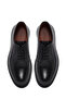 Men's Black Lace-Up Leather Casual Shoes 25Wfd724418 - 7