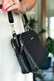 5-Piece Large Size Women's Cross Shoulder Bag Suitable for Daily Use 2044 Black - 7