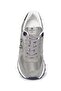 Unisex Genuine Leather Gray Peru Casual Sports Shoes - 7