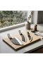 Kitchen Knife and Meat Cleaver Set with Protective Covers, Finger-Hole Forged Blade and Ergonomic Non-Slip Handle, Food Prep Tools for Home Cooking, Ideal for Chefs and Home Cooks - 4