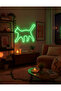 Kedi Figürlü LED Neon Duvar Tablosu | Yeşil Aydınlatmalı Modern Dekor | Farklı Boyut - 2