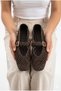 Brown Women's Knitted Ballerina Shoes Women's Shoes Casual Shoes - 5