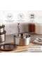 Edzel Stainless Steel Round Lunch Box 1l -chrome - 5