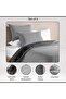 Whitney Waffle 3-piece King Duvet Cover Set 230x220cm - Grey - 7