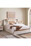 Fusion Bed 180x200cm With Usb Port - White