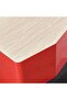 Ozbeg End Table Sintered Stone - Natural & Red - 5