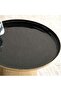 Sanadah End Table Large - Black & Gold - 3