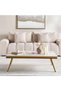 Glasgow Coffee Table Marble - White & Gold