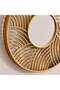 Signa Set of 3 Decorative Round Plastic Mirrors 25x2x25cm-Gold - 2