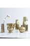 Bijou Steel Vase 6x6x15cm-gold