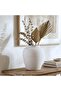 Daphne Terracotta Vase 33x33x40cm- White