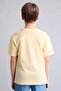100% Cotton Regular Fit Crew Neck Safari Printed Short Sleeve Light Yellow T-Shirt for Boys H7561A82 - 5
