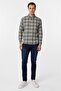 Angular Cuff Slim Plain Shirt - 6