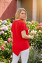 Skirt Asymmetrical Basic Blouse - 2