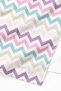 Zigzag Chevron Pattern Modern Beach Towel - Pastel Colored Minimalist Quick-Dry Microfiber Towel - 3