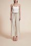Wide-Leg Ribbed Pants - 2