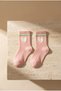 Girl's 5-Piece Heart Socks Multi-Colored - 4