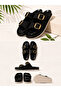 Double Belted Women's Daily Stylish Slippers - 5