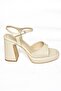 S569012809 Nude Thick Heeled Women's Shoes - 7