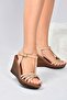 Women's Shoes with Leather Filled Heels K674041109 - 2